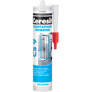 Ceresit CS9 Санитарный герметик прозрачный 280мл
