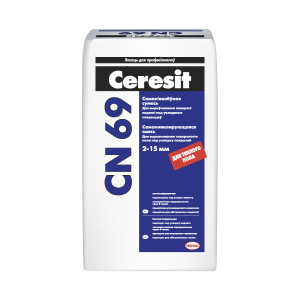 Ceresit CN69 сухая смесь самовыравнивающаяся для стяжек 25кг