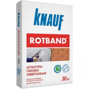 Ротбанд 30кг, штукатурка гипсовая