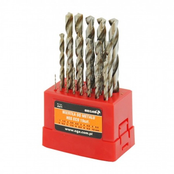 Сверла HSS eco набор 1,0-10,0мм