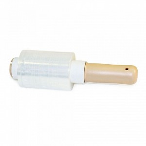 Стрэйч-пленка "хэндирап" прозрачная 100мм х 150м 20мкм, ручная с диспенсером (24)