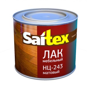 САЙТЕКС Лак НЦ-243 мебельный 0,7л (14)