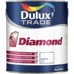 Краска DULUX TRADE Diamond Matt 4,5л износостойкая  BW
