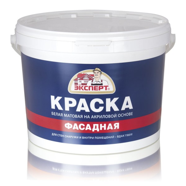 ЭКСПЕРТ Краска фасадная акриловая (7кг) -30С