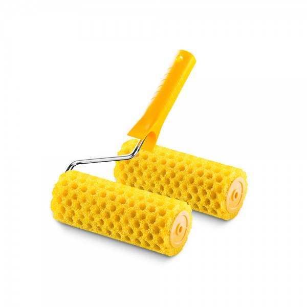 Валик структурн. с ручкой, горошек 18см****