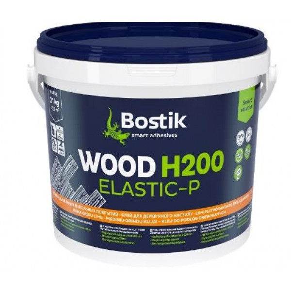 Купить Клей BOSTIK Wood H200 Elastic-P для паркета и доски 7kg светло ...