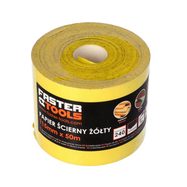 Наждачная бумага GIPEX 60 рулон 50м (8шт/кор)