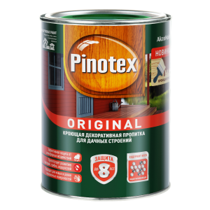 Декоративная пропитка для древесины PINOTEX Original (пинотекс оригинал) CLR БЕСЦВЕТНАЯ 8,4л