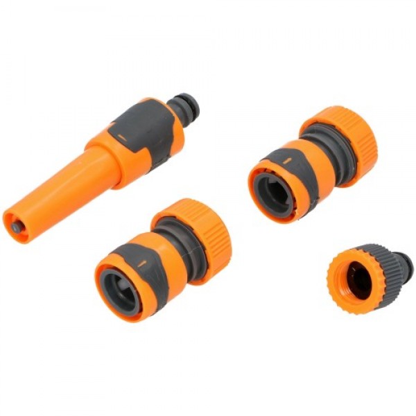 Наконечник для полива FORESTER набор 4шт с фитингами 3/4" Soft (96)