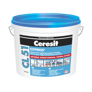 Ceresit CL51 Однокомпонентная гидроизоляционная мастика 5 кг