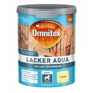 Лак OMNITEX Lacker Aqua 70 (глянцевый) 1л