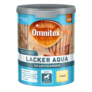 Лак OMNITEX Lacker Aqua 70 (глянцевый) 1л