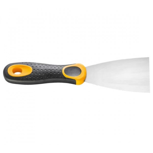 Шпатель нержавеющий 100мм  усиленный Hardy, ручка 2К, серия *82*