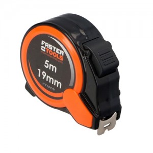 Рулетка FASTER TOOLS 10 m x 25 mm
