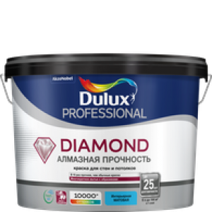 Краска DULUX TRADE Diamond Matt 2,5л износостойкая белая BW