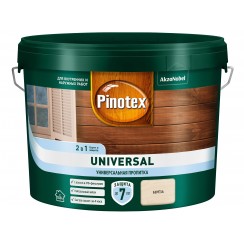 Пропитка для дерева PINOTEX Universal 2 в 1 береза 9л Пропитка для дерева PINOTEX Universal 2 в 1 береза 9л