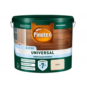 Пропитка для дерева PINOTEX Universal 2 в 1 береза 2,5л