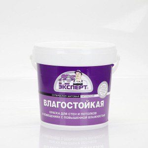 ЭКСПЕРТ Краска влагостойкая супербелая внутр. (1,3 кг; 6шт) -20С ЭКСПЕРТ Краска влагостойкая супербелая внутр. (1,3 кг; 6шт) -20С