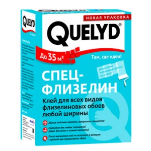 Клей обойный QUELYD Спец-Флизелин 450гр., (Франция)