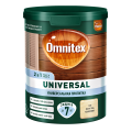 Пропитка для дерева OMNITEX Universal 2 в 1 Сканди серый 0,9л