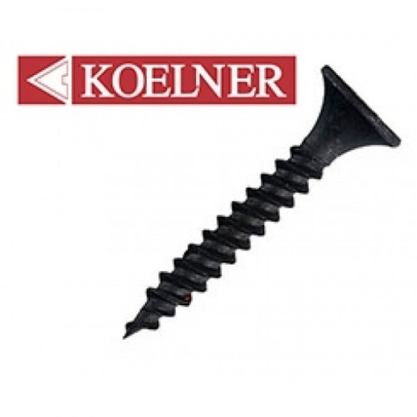 Саморез стальной фосфатированный для г/к металл 3,5*25  KOELNER  (1000шт.)