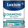 Краска LUXIUM Prof Diamond Фасадная Гладкая мат BW 1л