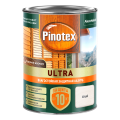 Лазурь влагостойкая Pinotex Ультра Белый 0,9л