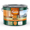 Лазурь влагостойкая Pinotex Ультра Белый 9л