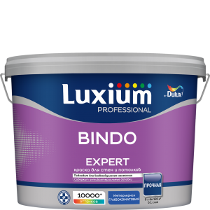 Краска LUXIUM Prof Bindo Expert глубоко матовая BC 9л
