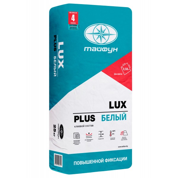 ЛЮКС ПЛЮС БЕЛЫЙ клеевой облицовочный меш.25кг