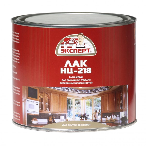 ЭКСПЕРТ Лак мебельный НЦ-218М (1.7кг; 6шт)