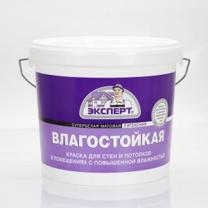 ЭКСПЕРТ Краска влагостойкая супербелая  внутр. (7 кг)