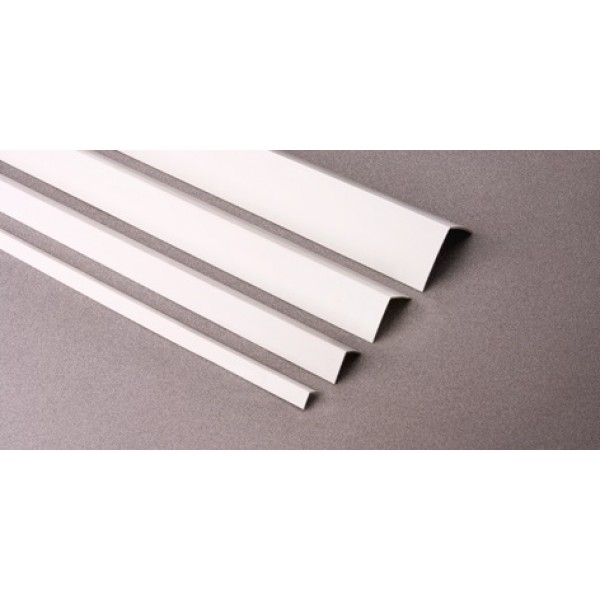 Угол отделочный KU 50*50  ЛЮКСАЛ белый L=2,7 м (Профиль ПВХ) 50шт