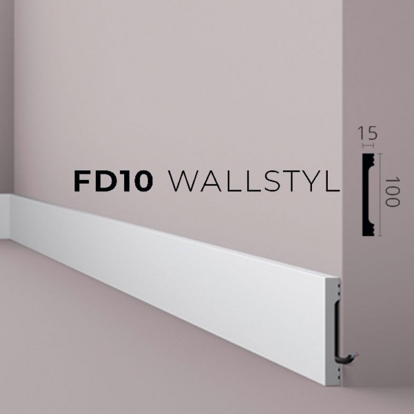 Купить NMC WALLSTYL профиль FD10 15х100 выс.плотности 2м белый 16шт/кор * в Минске: цена, фото | Интернет-магазин | СТМ ГРУПП