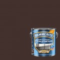 Краска HAMMERITE гладкая коричневая RAL8017 2л
